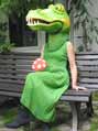Gro�figur Krokodil f�r das Puppentheater Leipzig